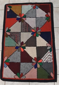 Hook Mat (as pictured)  43 x 28"