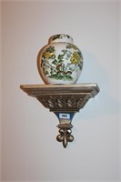 2 wall sconces and MASON patented ironstone