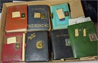 Lot of 5 year diaries years from 1941-1974, these
