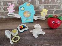Vintage Crib and Infant Toys and Care