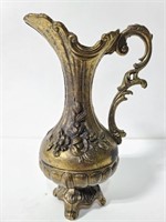 Ornate made in Italy brass cruet