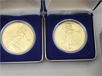 Commemorative copy coins