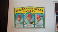 1972 Topps #334 Bill Fahey RC/Jim Mason RC/Tom Rag