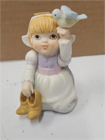 Enesco Girl with Bird