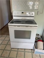 Whirlpool Electric Stove self cleaning