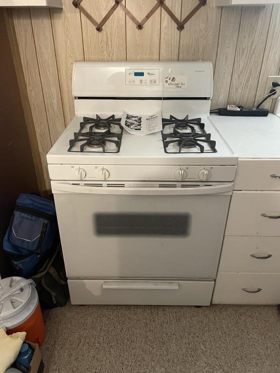 Whirlpool gas stove