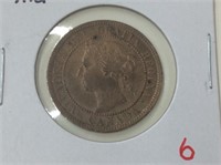 1900 N O H  (au) Canadian Large Cent