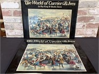 (2 PCS) 2 COPIES OF "THE WORLD OF CURRIER & IVES"