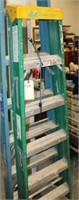 6' Louisville Fiberglass A Frame Ladder