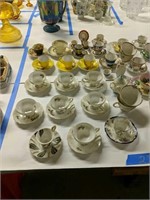 Group Of Cups And Saucers Dinnerware Etc As Shown