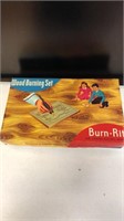 Wood-burning set -burn-Rit-
air-cooled- electric
