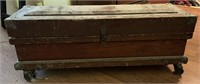 Vintage Wooden Storage Box,w\Tools