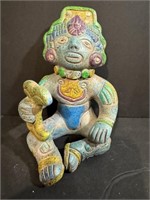 Axtec Mayan Terracotta Statue