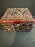 Wood Carved box