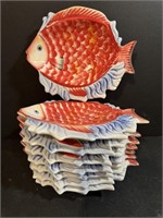 Eight Fish Soap Dishes