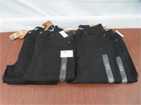 4 PAIR AEROPOSTALE HIGH RISE JEGGINGS BLACK