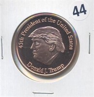 Donald J. Trump One Ounce .999 Copper Round