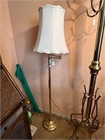 LR-Brass-Look Floor Lamp