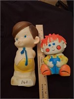 1950''s ashland rubber doll and raggedy andy