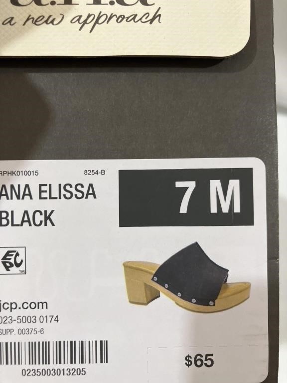 $65.00 ANA Elissa Black size 7M
