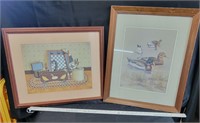 2 Framed Duck Pictures
