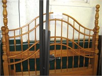 Wooden Bed Frame - Arch Top