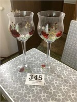 Mid century, modern glassware, tall