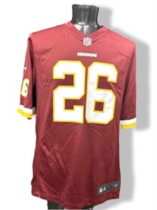 Signed Adrian Peterson Nike NFL Redskins 26 Jersey