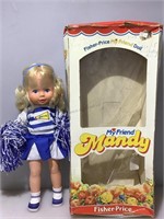 Vintage MY Friend Mandy fisher price doll in