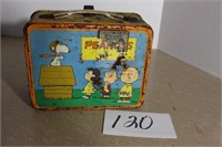 PEANUTS LUNCH BOX NO THERMOS ROUGH