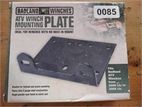 Badland Winches ATV Winch Plate