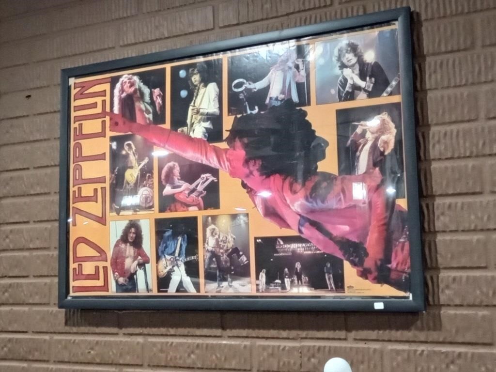 vtg Led Zepplin poster