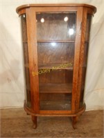 Bow Glass China Cabinet