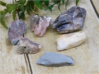 MIXED LOT ROCK STONE LAPIDARY SPECIMEN