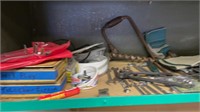 Contents of 2 Shelves- lot of - variety of items