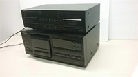 Pioneer Double Cassette Deck CT-W616DR & CD