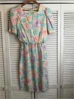 VINTAGE JUST IN THYME LTD DRESS SIZE 14