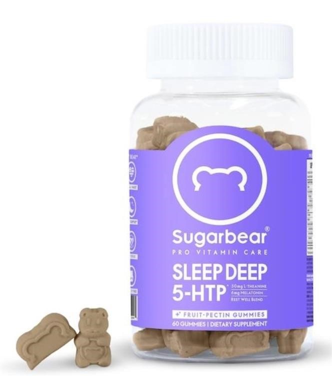 Sugarbear Sleep Deep 5-HTP Gummies Vegan