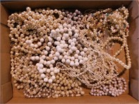 Faux pearl & beaded necklaces