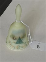 FENTON SMALL BELL WITH PINE TREE D. FREDERICK