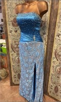 Blue Joli Prom Dress Size 12