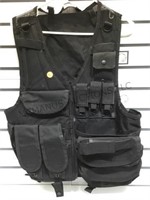 Black tactical vest