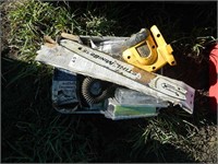 FLAT OF MISC CHAINSAW TOOLS