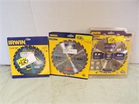 IRWIN 7 1/4" & 8-8 1/4" SAW BLADES