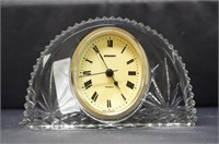 Staiger glass mantle clock