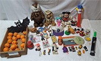 Toy lot including Mickey, collector cars, daffy