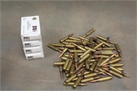 (4) BOXES OF 5.56x45 AMMUNITION AND ASSORTED RIFLE