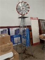 OUTDOOR WINDMILL APPROX. 8 FOOT HIGH