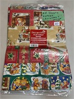 GREAT LOT OF 48 SHEETS OF VINTAGE CHRISTMAS WRAP