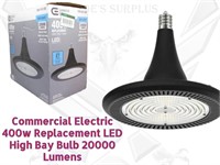 NEW Open Box Commercial Electric 400w LED High Ba1